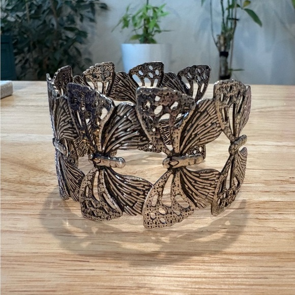 Jewelry - Silver Butterfly Cuff Bracelet